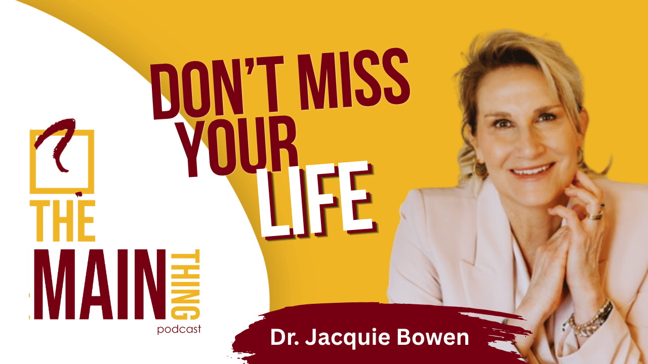 Cover image showing Jacquie Bowen; click to view video version of Ep. 147